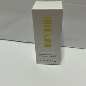 NWT Beautycounter All Bright Brightening Facial Oil/ 0.67 fl oz